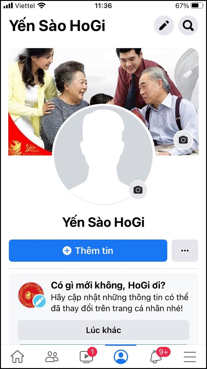 Cách để ảnh đại diện avatar trống trên Facebook