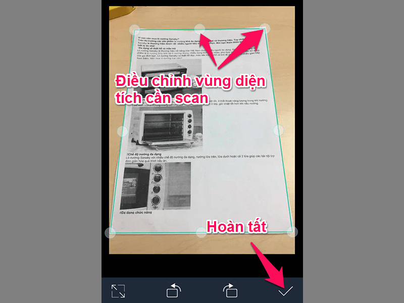 Chi tiết cách scan ảnh, tài liệu trên điện thoại Android và iPhone cực đơn giản