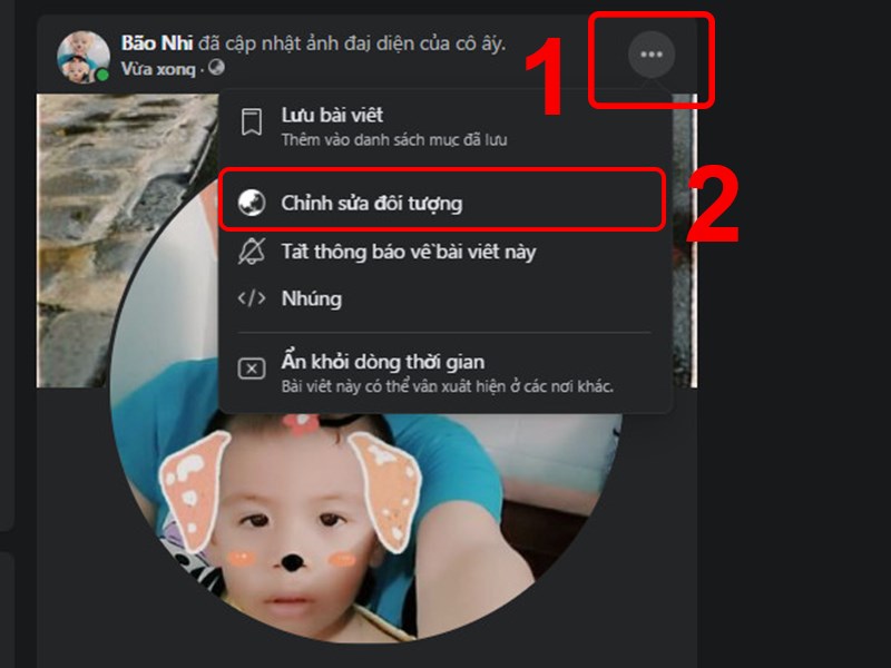 Cách đổi ảnh đại diện Facebook không ai biết, avatar chỉ mình tôi trên điện thoại, máy tính