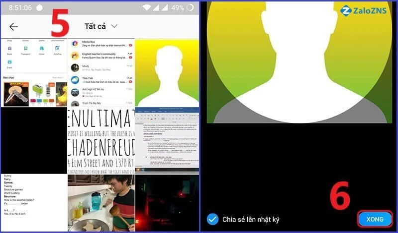 Cách ẩn ảnh đại diện trên Zalo chỉ mình tôi, không ai biết