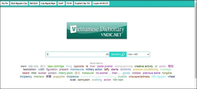 TOP 12 từ điển Anh Việt online miễn phí, tốt nhất, chuẩn nhất