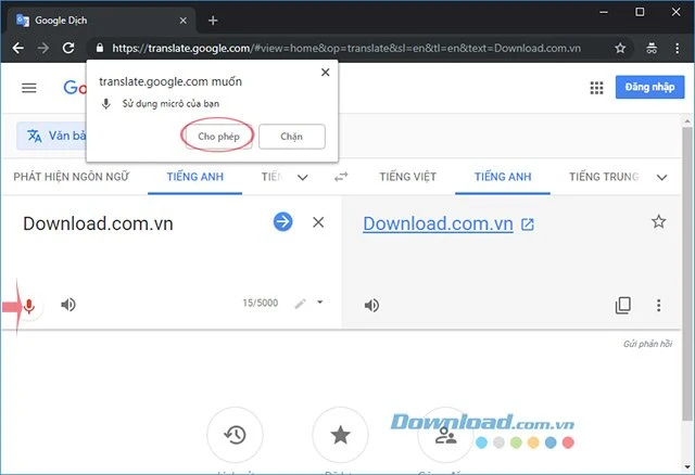 Google Dịch Từ điển trực tuyến đa ngôn ngữ miễn phí