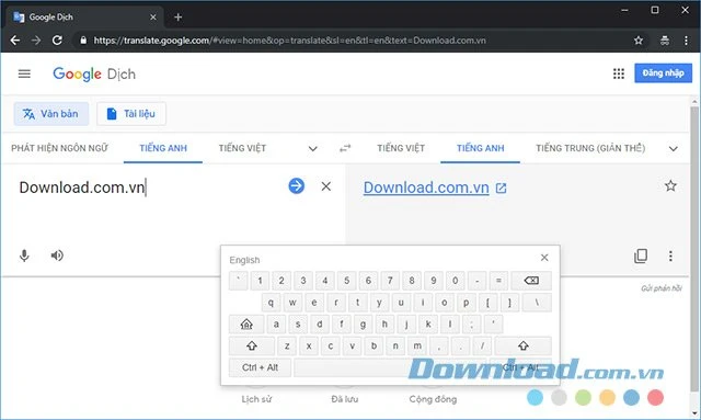 Google Dịch Từ điển trực tuyến đa ngôn ngữ miễn phí
