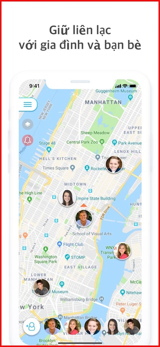 TOP 9 app định vị người thân, người yêu cực chính xác cho Android, iOS