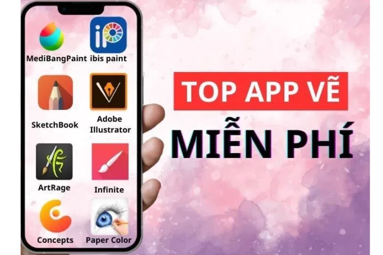 Điểm danh top 8 app vẽ trên điện thoại đẹp nhất 2024