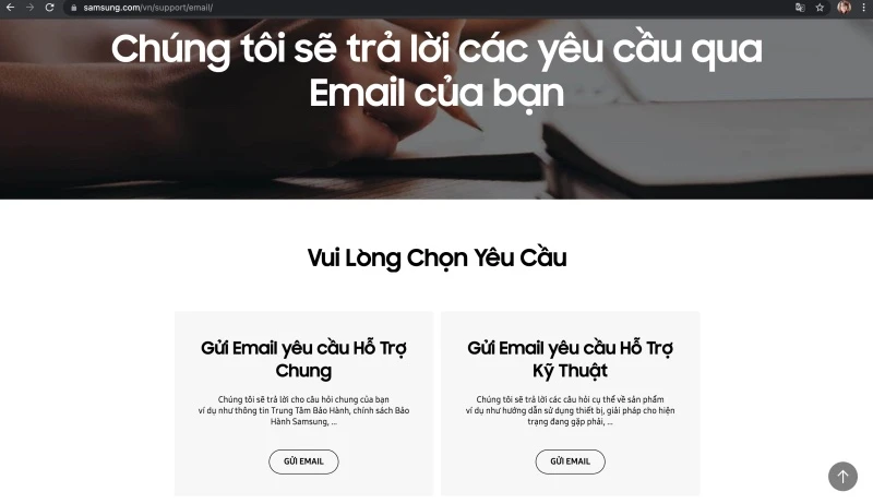 Hướng dẫn liên hệ tổng đài Samsung, hotline CSKH, Bảo Hành, hỗ trợ kỹ thuật