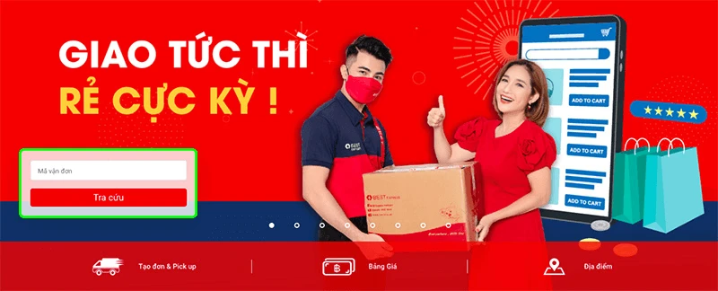 Cách tra cứu đơn hàng Best Express cực đơn giản, siêu nhanh