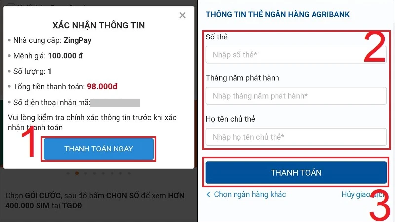 Cách mua thẻ cào, thẻ game khuyến mãi tại Thế Giới Di Động đơn giản - Thegioididong.com