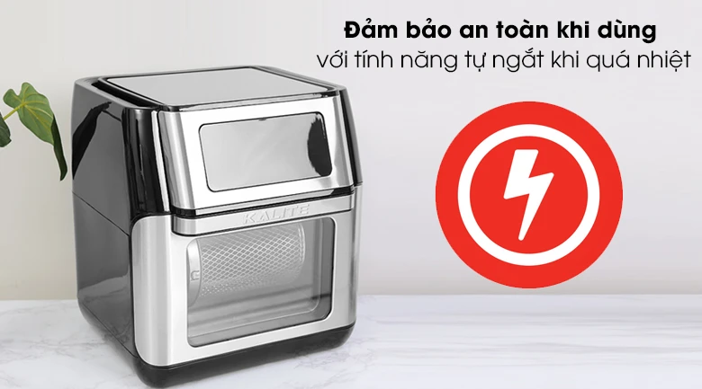 Lò chiên không dầu Kalite Q10 10 lít