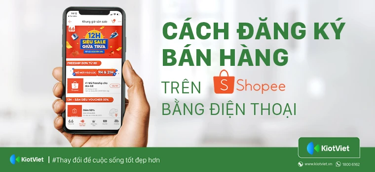 Hướng dẫn cách đăng ký bán hàng trên Shopee bằng điện thoại