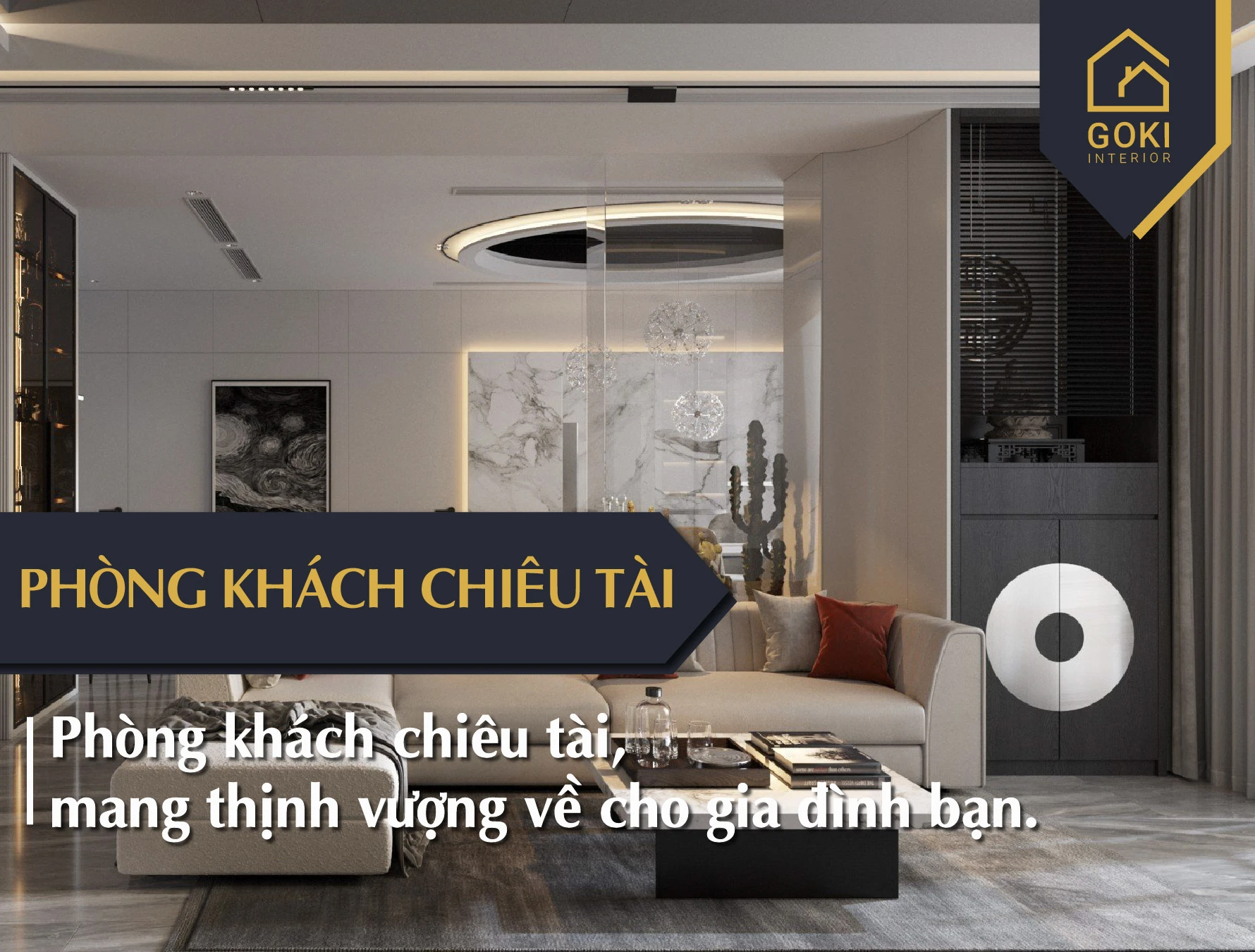 Vị khách từ căn nhà phía sau và phong thủy phòng khách