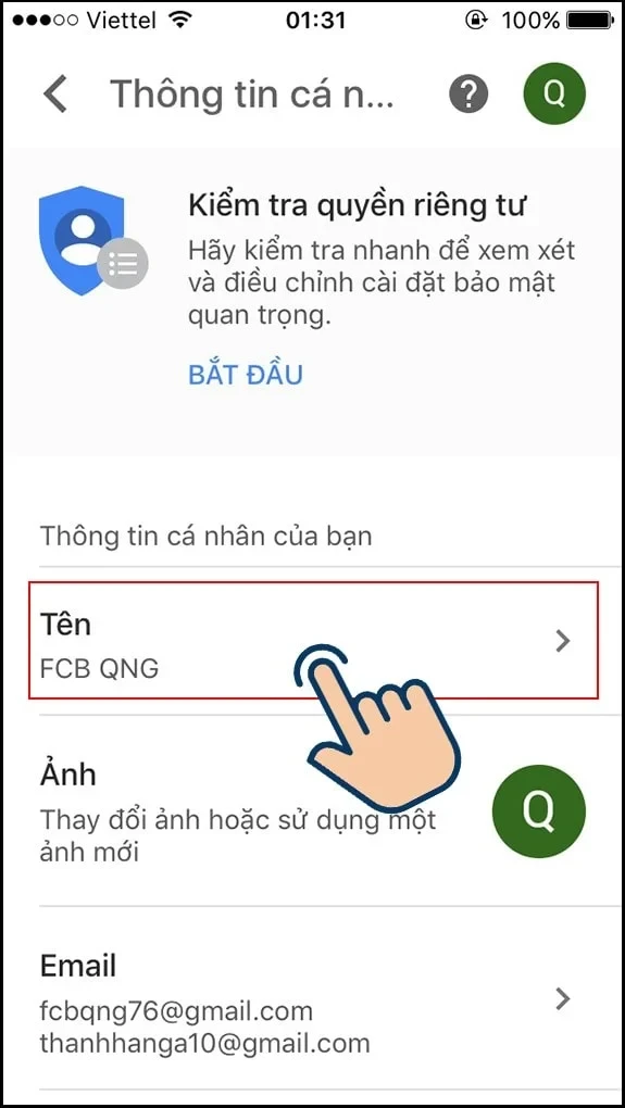 Cách Đổi Tên Tài Khoản Gmail Trên Điện Thoại Sam Sung [New 2020]