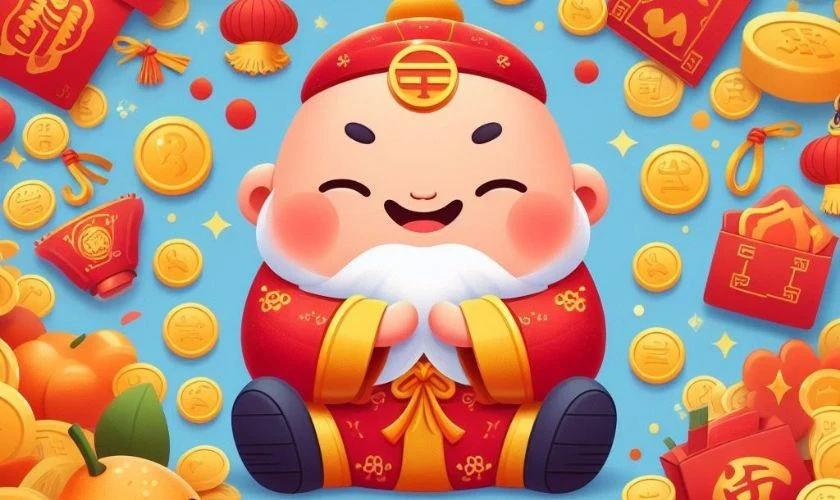 50+ Hình nền ông Thần Tài đẹp hút tài tài lộc, may mắn