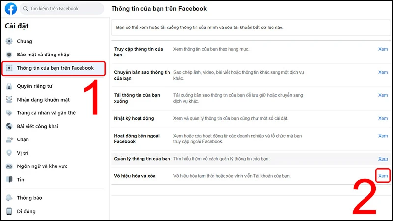 Cách khóa Facebook tạm thời và vĩnh viễn siêu đơn giản, nhanh chóng