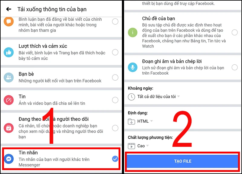 5 cách khôi phục tin nhắn đã xóa trên Messenger đơn giản, nhanh chóng - Thegioididong.com