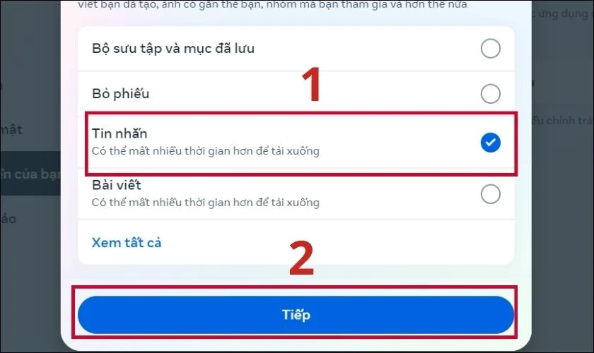 5 cách khôi phục tin nhắn đã xóa trên Messenger hiệu quả 100%