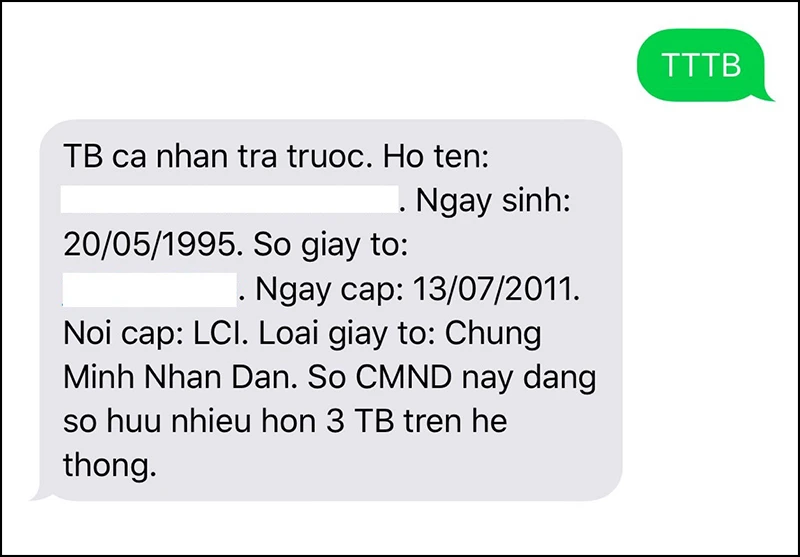 Cách kiểm tra số điện thoại qua CMND với nhà mạng Viettel, Vina, Mobi - Thegioididong.com