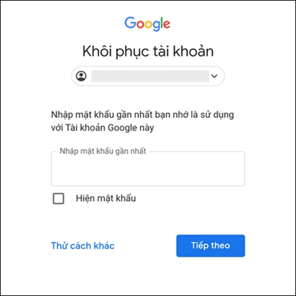 Hướng dẫn 5 cách lấy lại mật khẩu Gmail đơn giản, nhanh chóng