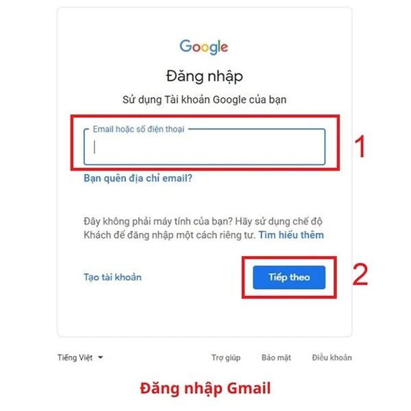 Hướng dẫn 5 cách lấy lại mật khẩu Gmail đơn giản, nhanh chóng