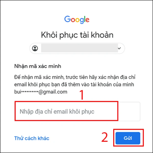 Hướng dẫn 5 cách lấy lại mật khẩu Gmail đơn giản, nhanh chóng