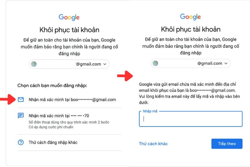 Hướng dẫn 5 cách lấy lại mật khẩu Gmail đơn giản, nhanh chóng