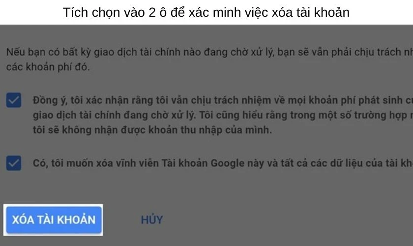 Cách xóa tài khoản Google trên điện thoại Android, iPhone