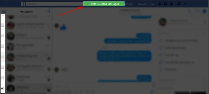 Cách xóa tin nhắn trên Messenger nhanh chóng, dễ dàng nhất