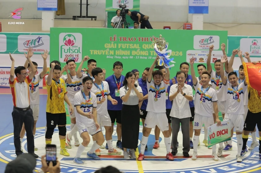 Đội bóng futsal số 1 Việt Nam vô địch giải quốc tế