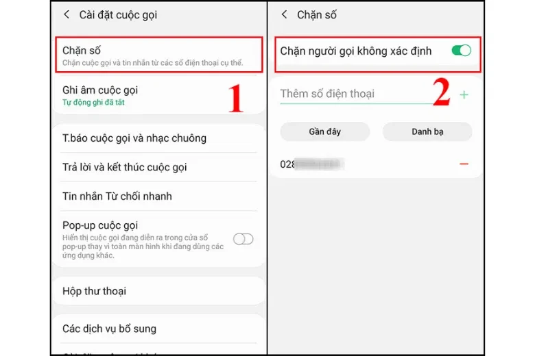 Cách chặn số điện thoại, chặn cuộc gọi trên Android và iPhone nhanh chóng tại nhà