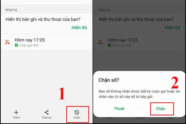 Cách chặn số điện thoại, chặn cuộc gọi trên Android và iPhone nhanh chóng tại nhà